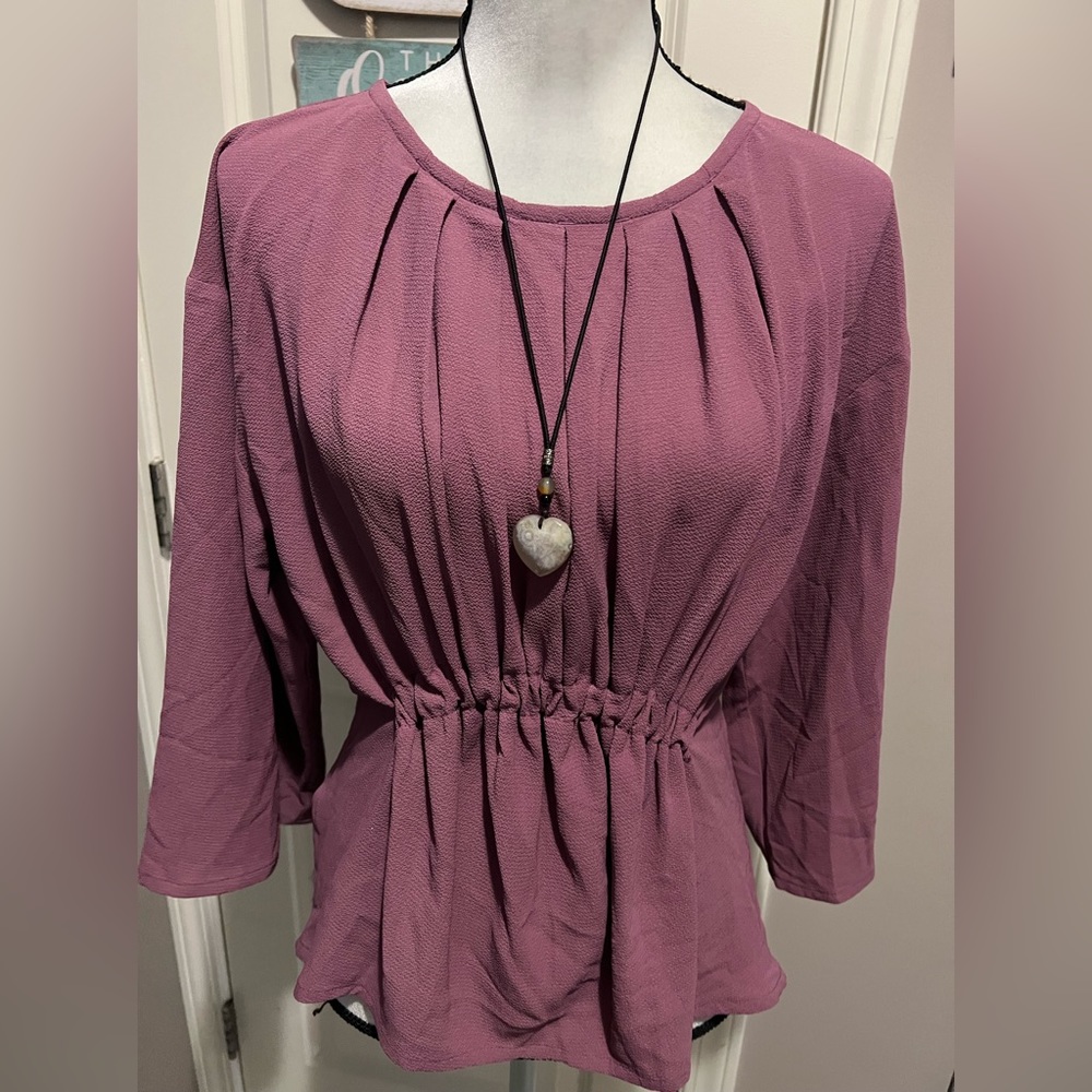 NWT Prologue Purple color Women Top XS l